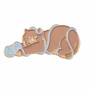 Coucou Suzette - Pin's chat pelotte