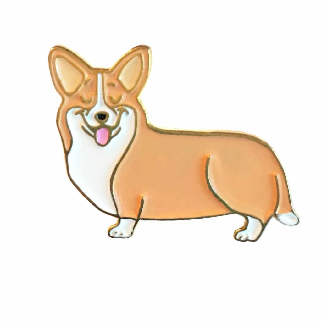 Coucou Suzette - Pin's Corgi