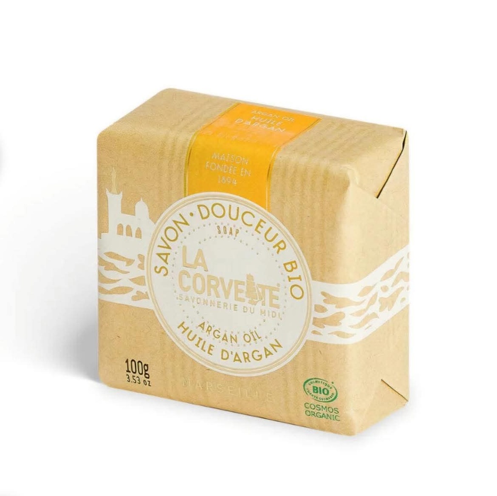La corvette - savon douceur bio huile d’argan