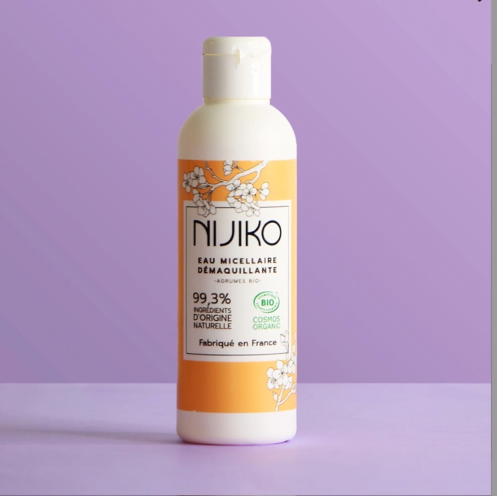 Nijiko - Eau micellaire bio aux agrumes