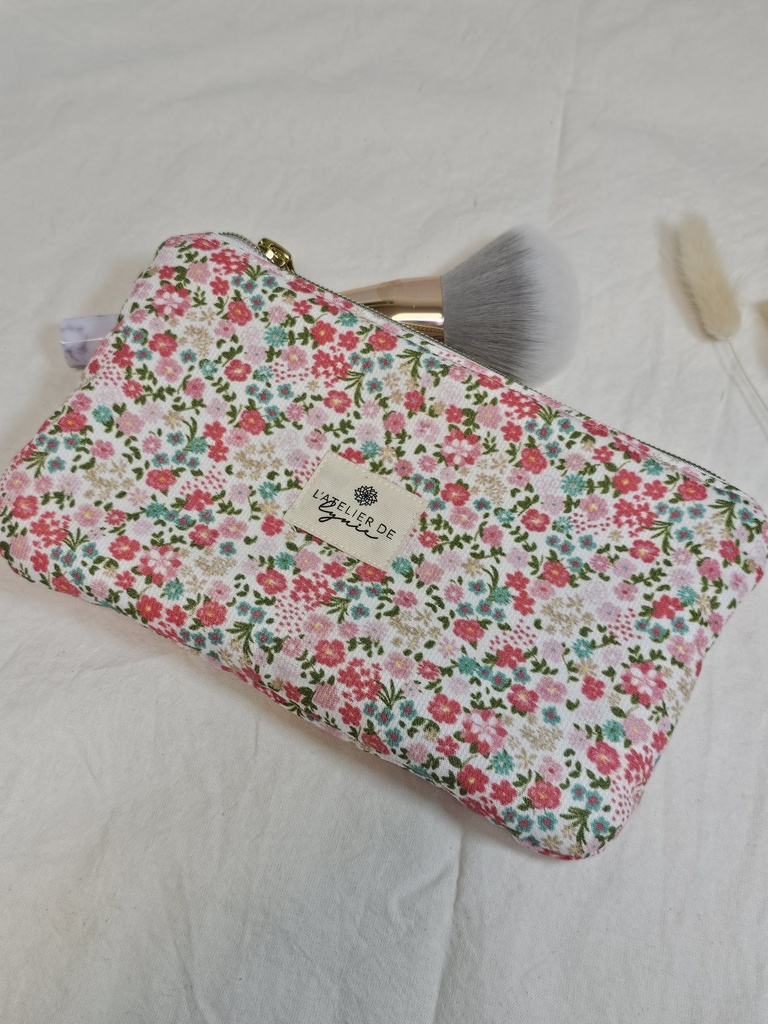 Trousse plate prairie rose