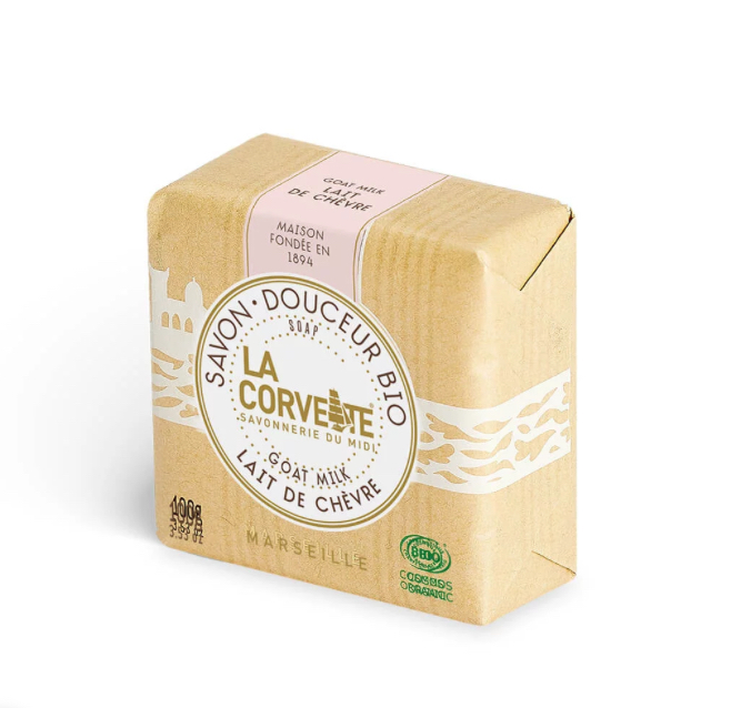 La corvette - savon douceur bio lait de chèvre