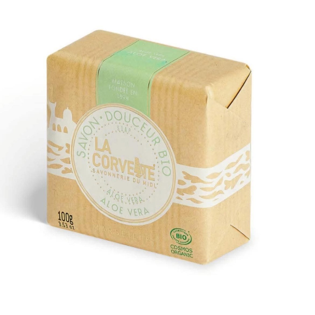 La corvette - savon douceur bio aloe vera