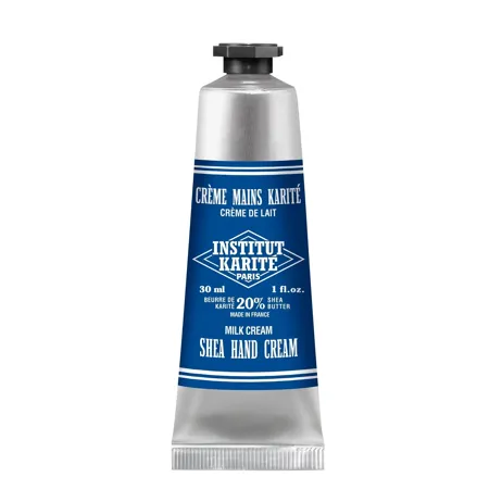 Crème Mains Karité Crème de Lait 30 ml – Hydratante & Nourrissante | Institut Karité Paris