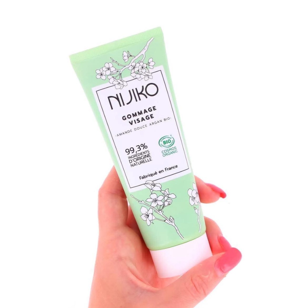 Nijiko - Gommage visage bio amande et argan