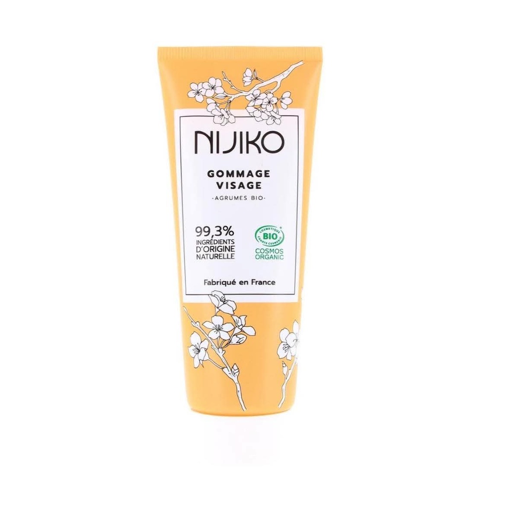 Nijiko - Gommage visage bio aux agrumes