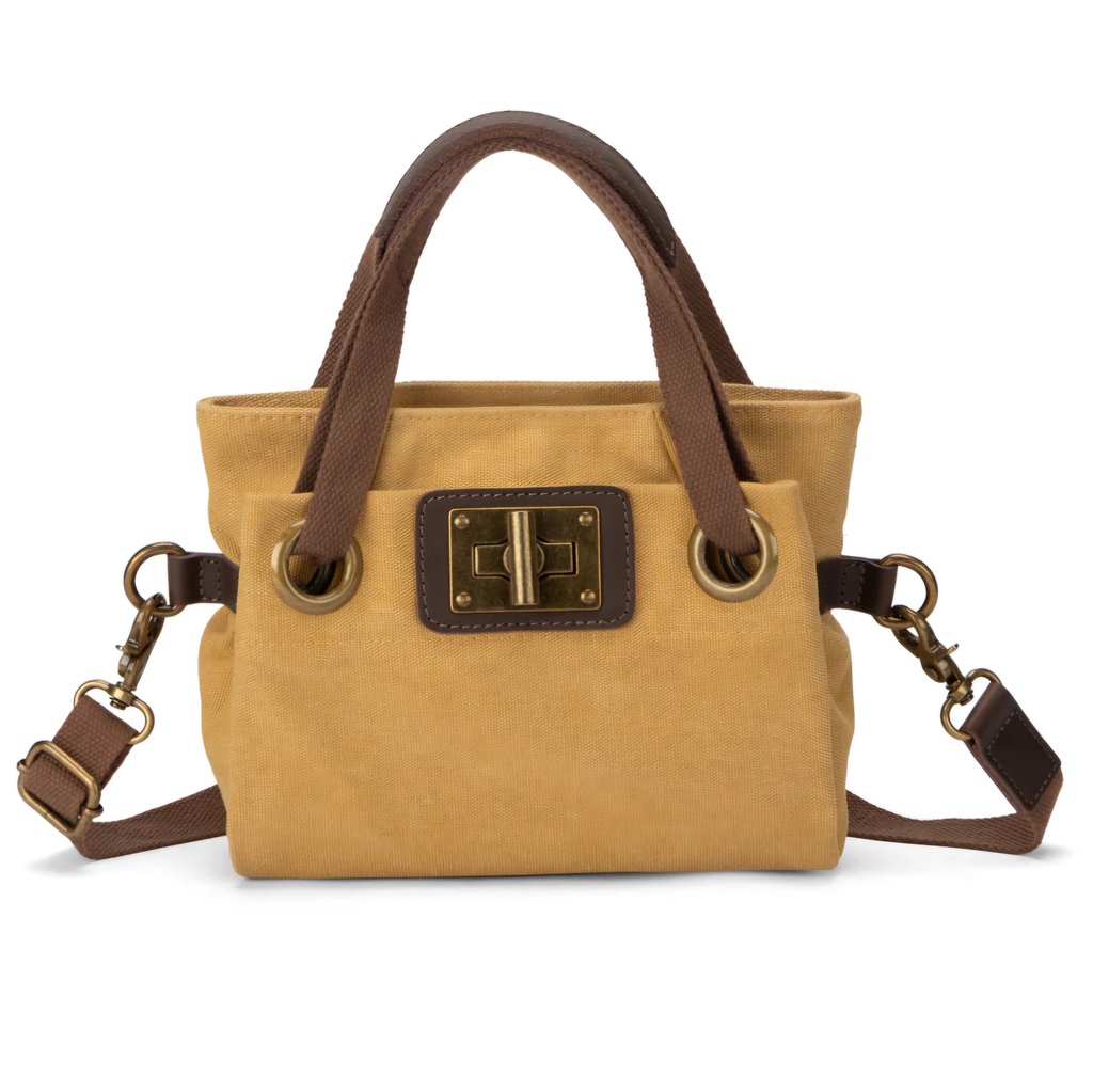 Sac XS bandoulière Pont des arts Ocre - Zede Paris