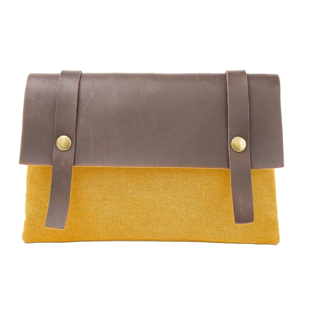 Zédé Paris - Sac Pochette - Ocre