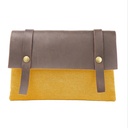 Zédé Paris - Sac Pochette - Ocre