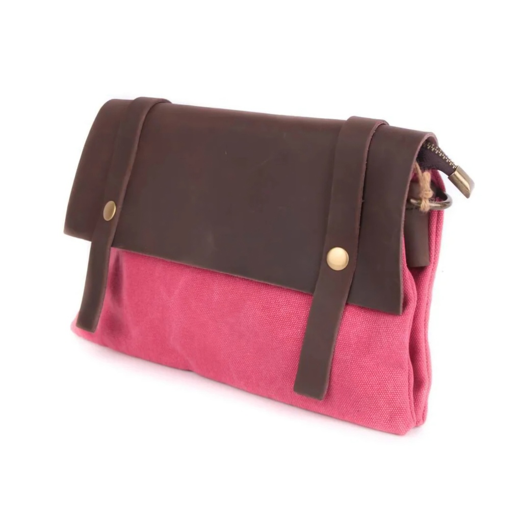 Sac Pochette Framboise - Zede Paris