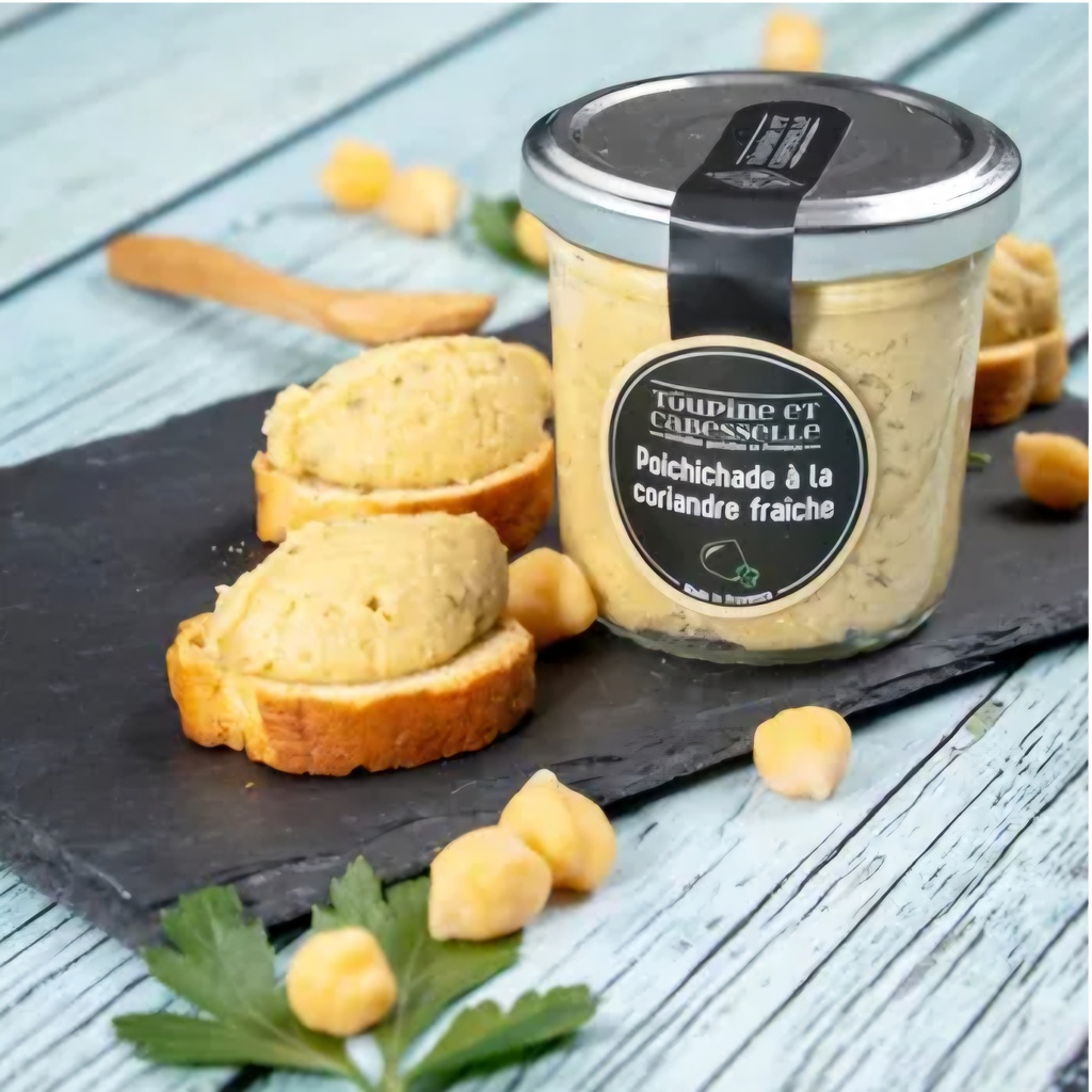 Tapenade poichichade à la coriandre fraîche