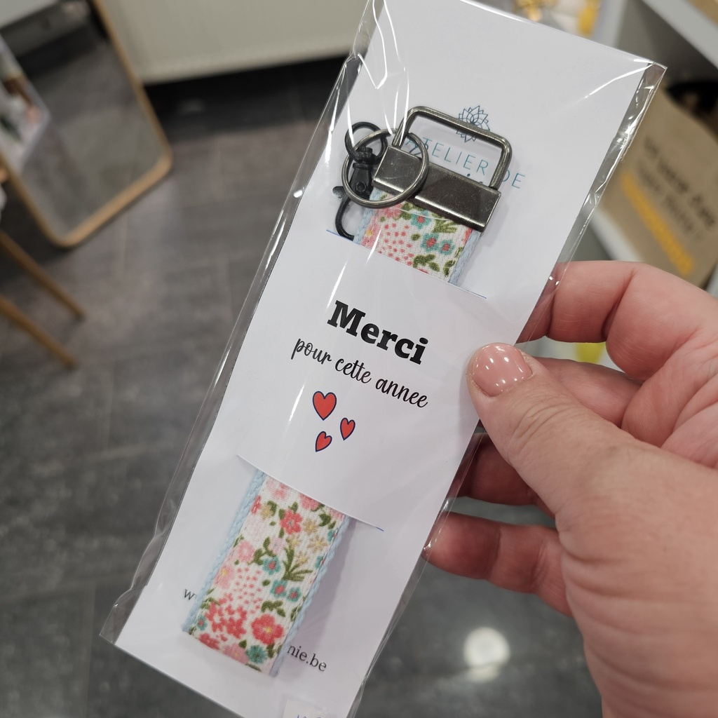 Porte-clés en tissu