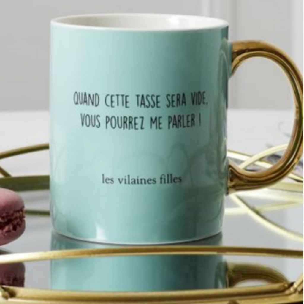Les vilaines filles - mug Quand cette tasse sera vide...