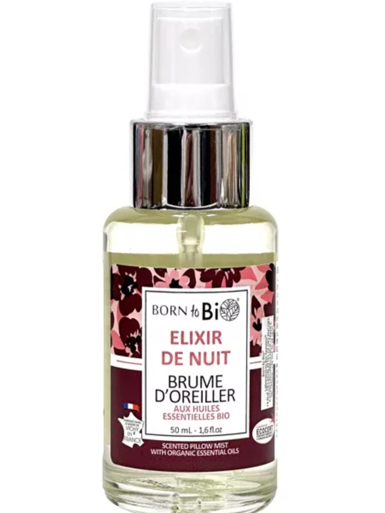 Born to bio - Brume d'oreiller - Elixir de nuit relaxante