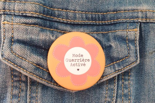 Jolis lundis - Badge "Mode Guerrière"