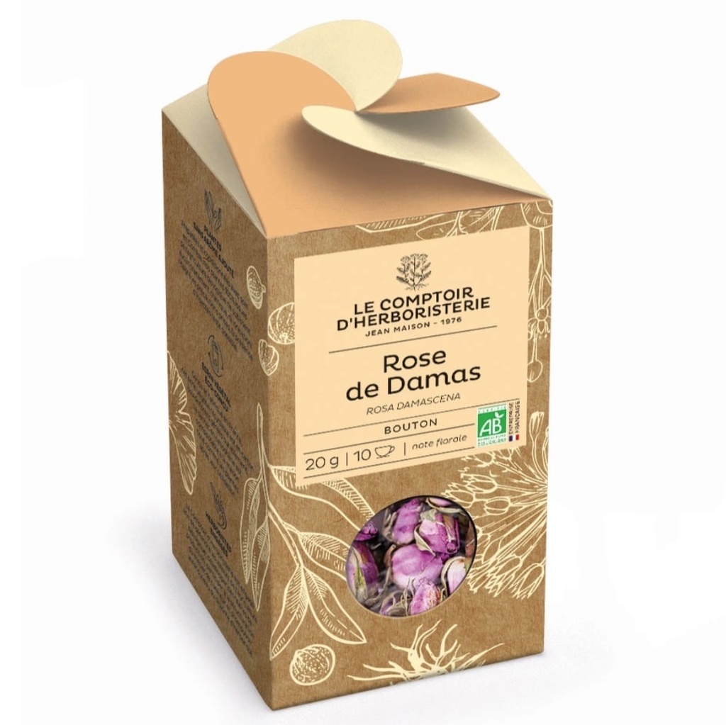 Tisane bio Rose de Damas