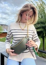 Sac Banane en cuir kaki – Sophia Delli