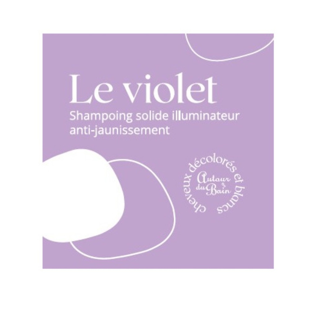 Shampoing solide "Le Violet"