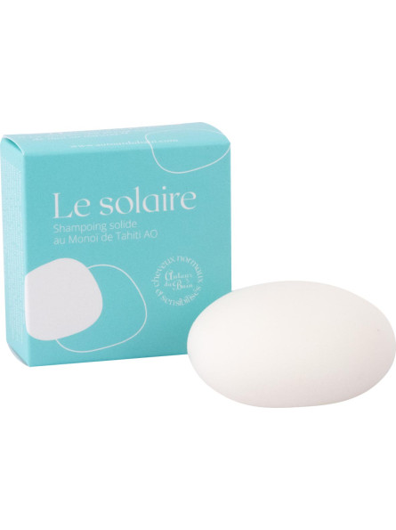 Shampoing solide "Le solaire" au Monoï