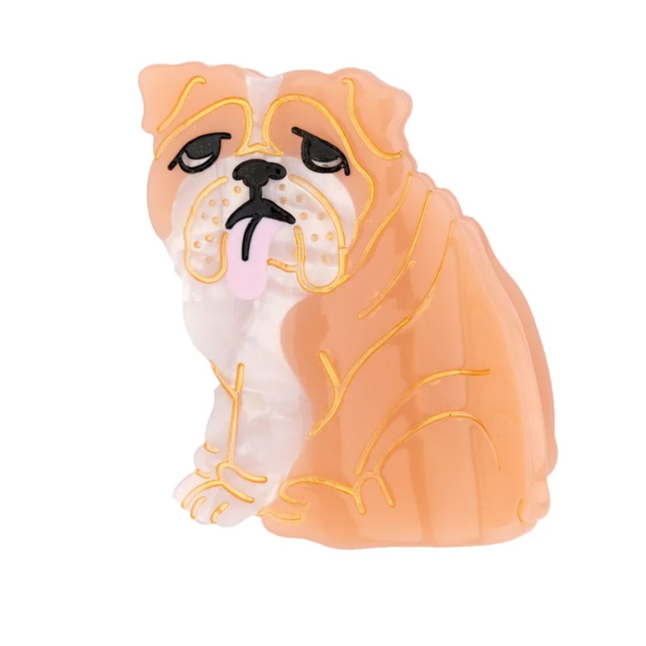 Coucou Suzette - Pince à cheveux Bouledogue