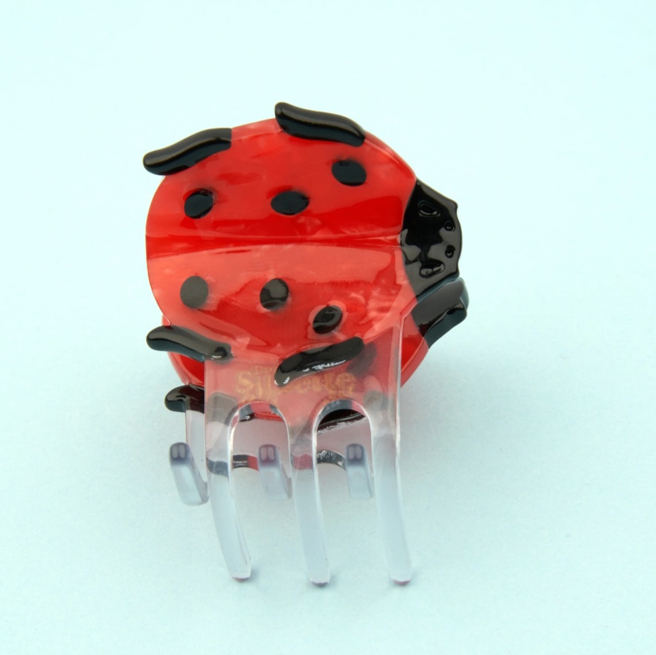 Coucou Suzette - Mini pince à cheveux - Coccinelle