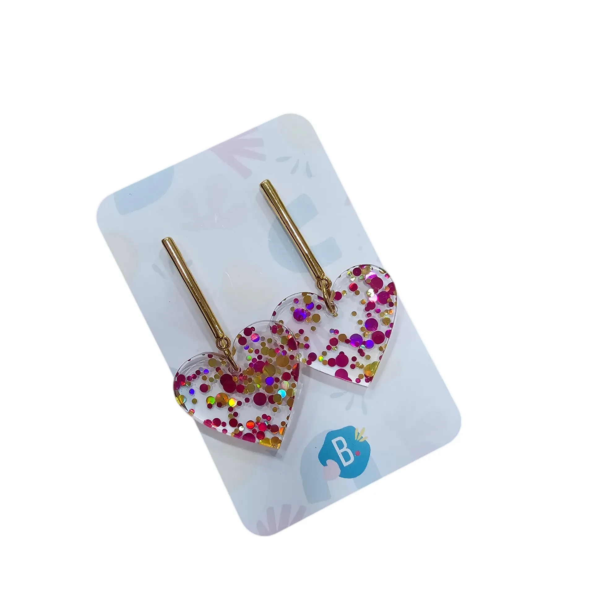 Boucles d’Oreilles Babelutte Création – Bijoux Colorés en Plexiglas