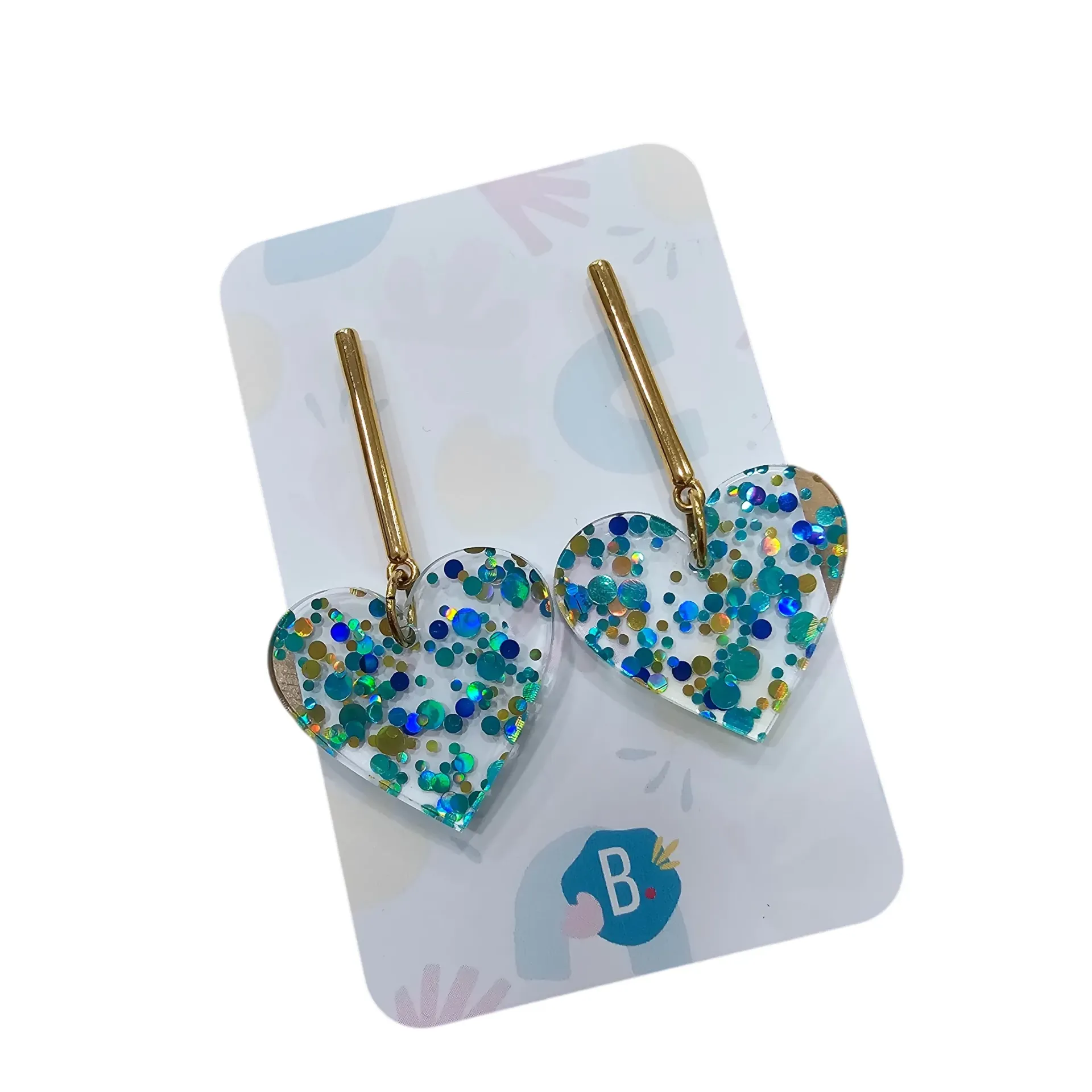 Boucles d’Oreilles Babelutte Création – Bijoux Colorés en Plexiglas