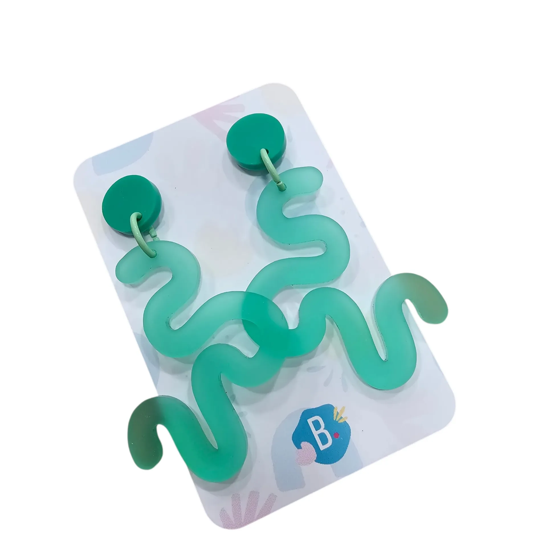 Boucles d’Oreilles Babelutte Création – Bijoux Colorés en Plexiglas