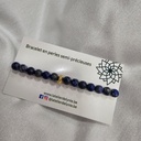 Bracelet pierres semi-précieuses - Lapis Lazulli - 10 mm 