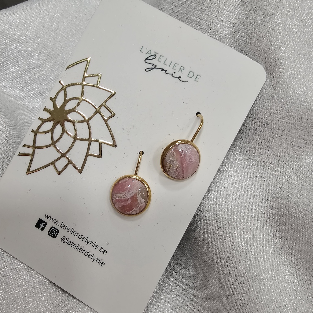 Lynie - BO rose et doré 