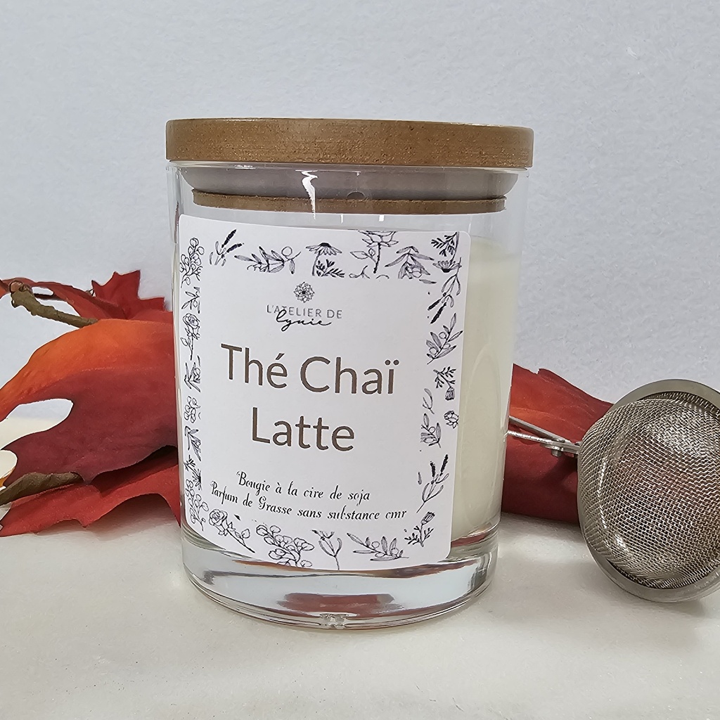 Bougie Artisanale - Thé Chaï Latte 