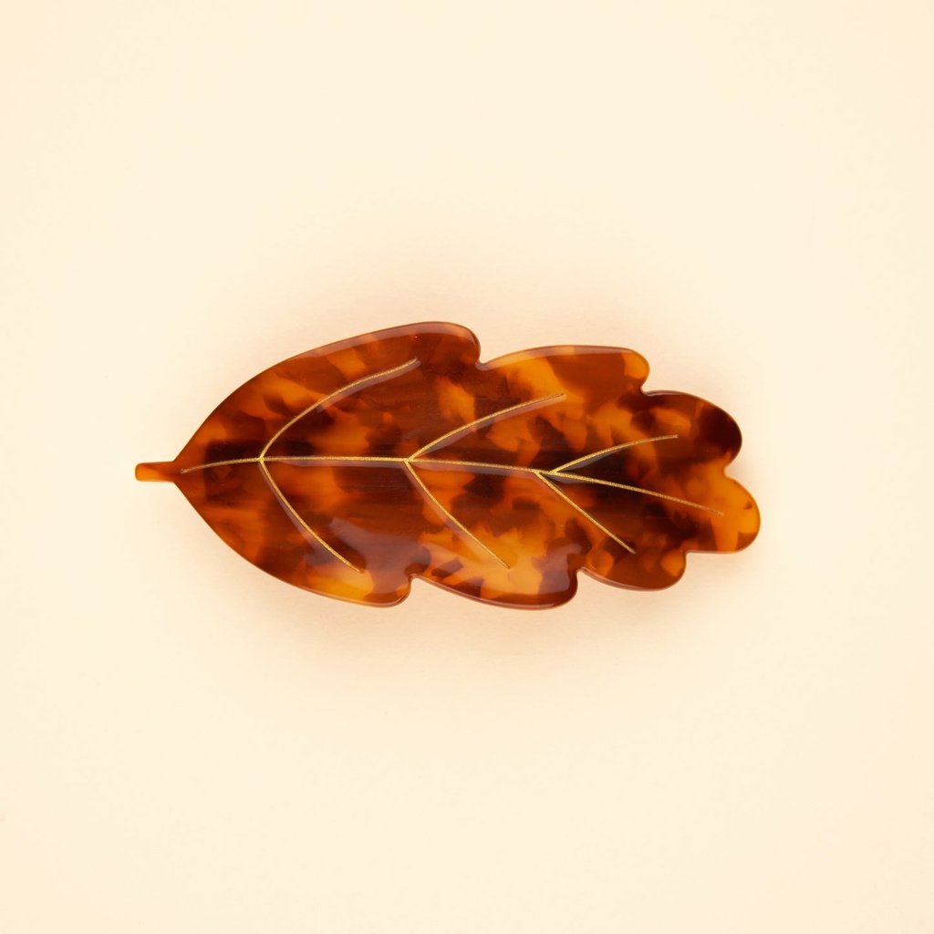 Coucou Suzette - French barrette à cheveux- feuille