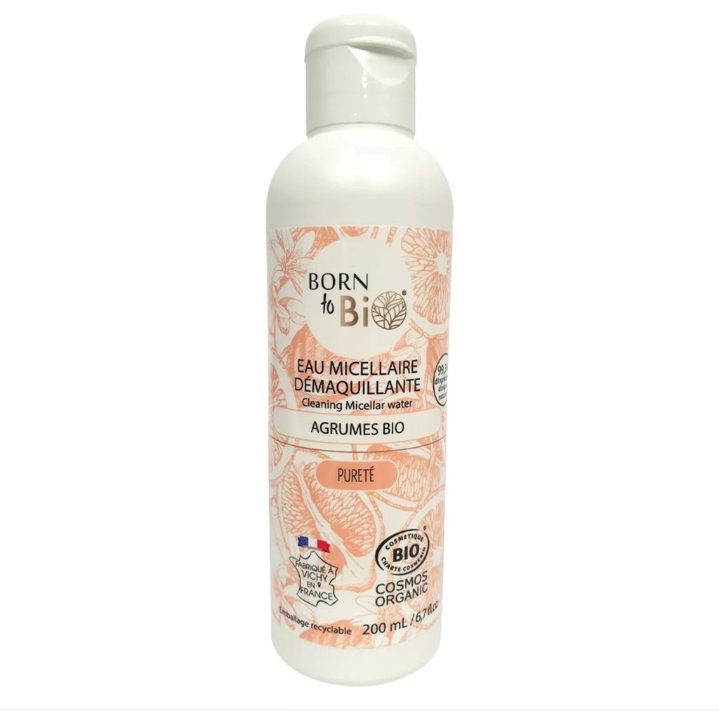 Born to bio - Eau micellaire - parfum Agrumes
