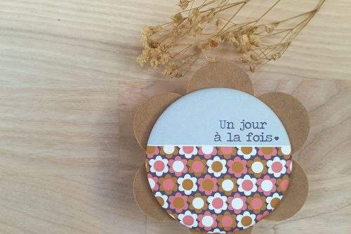 Jolis lundis - Magnet "Un jour à la fois"