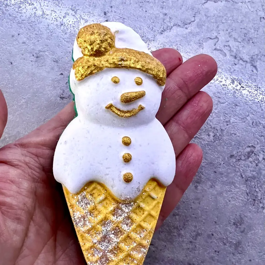 Bombe de bain Snowman