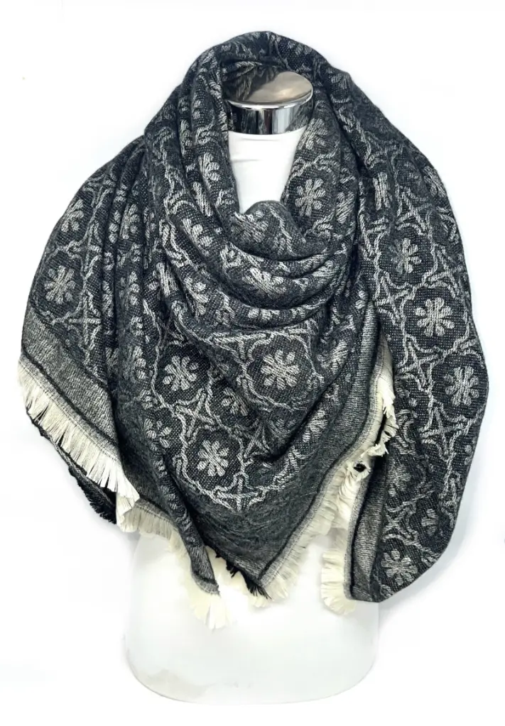 Lineta - Grande écharpe carré