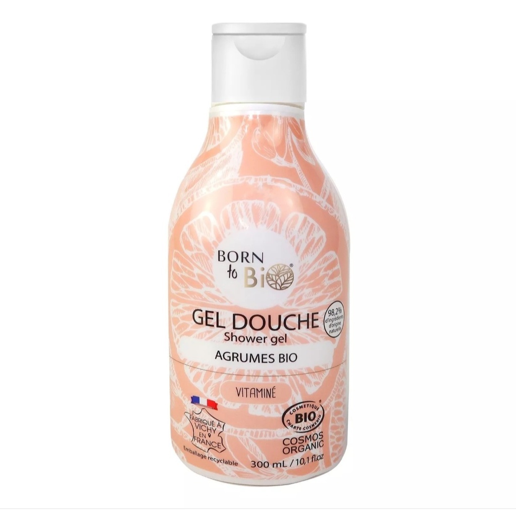 Gel douche Born to Bio – Naturel, doux & plaisir sous la douche - Mangue