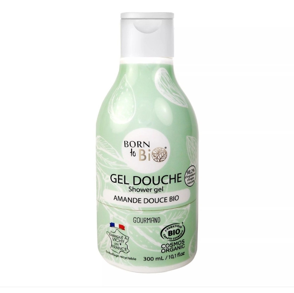 Gel douche Born to Bio – Naturel, doux & plaisir sous la douche - Amande douce