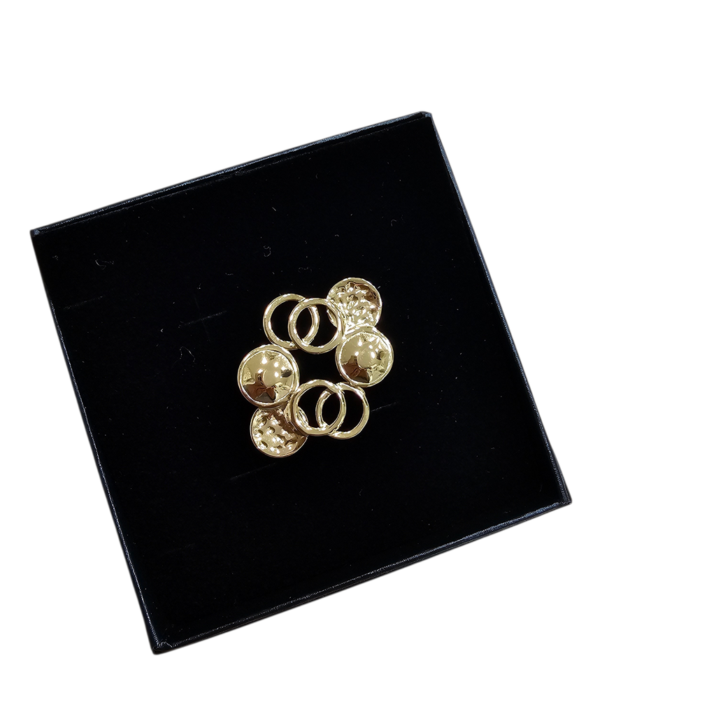 Broche 01 en acier inoxydable - Eclat Paris