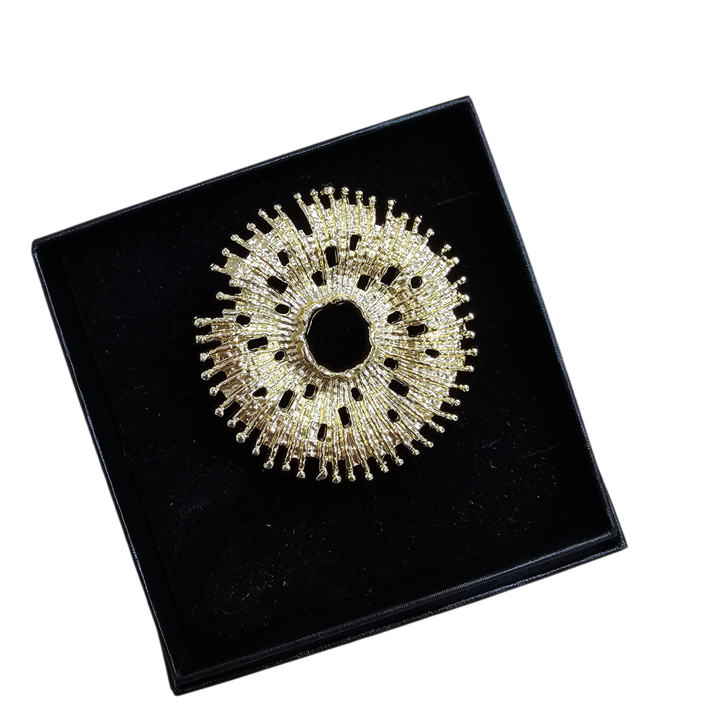 Broche 02 en acier inoxydable - Eclat Paris