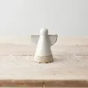 Ange en faïence décoratif 9cm – Portland Living