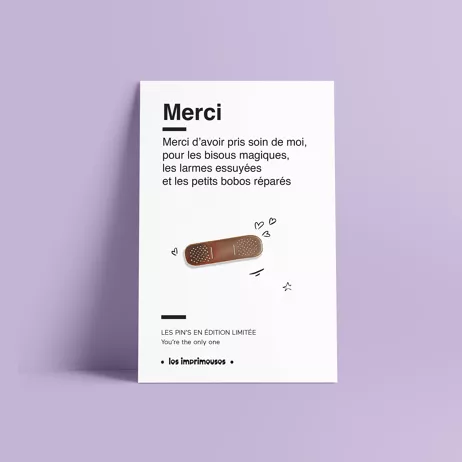 Pin's "pansement" Fin d’Année Scolaire – Les Imprimeuses