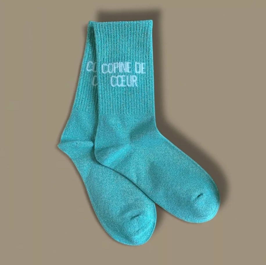 Chaussettes à Paillettes - Copine de cœur