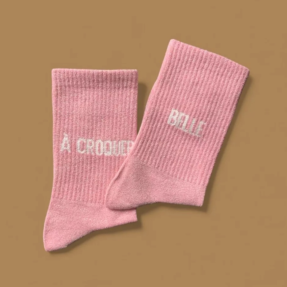 Chaussettes à Paillettes - Belle à croquer