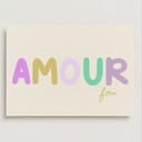 Carte "amour" - Agathe & Coco