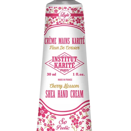 Crème Mains Fleur de Cerisier 30 ml – Karité Hydratante | Institut Karité Paris