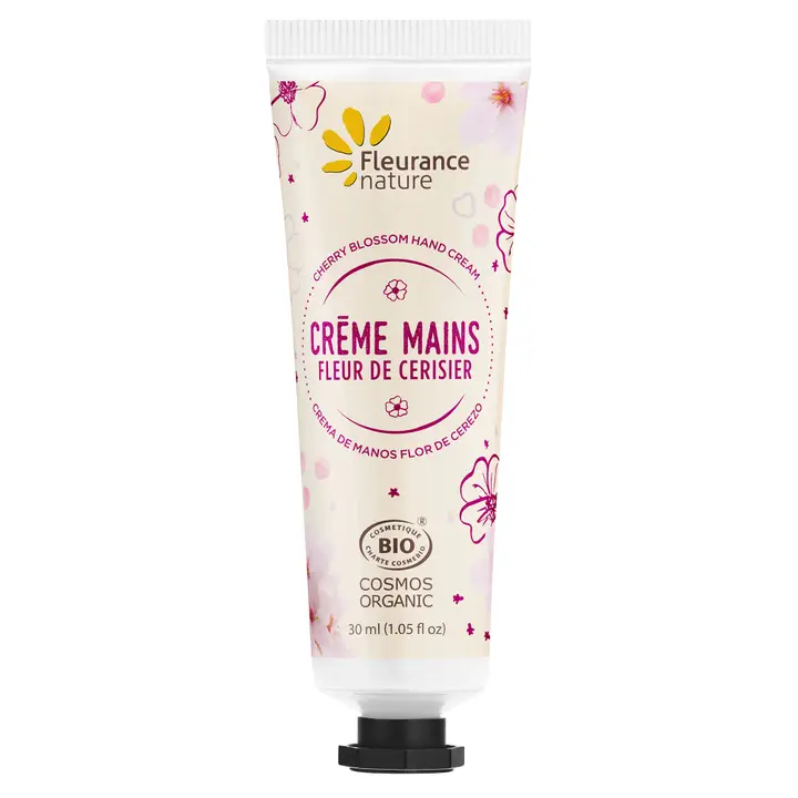 Crème mains bio Fleur de cerisier - Fleurance Nature
