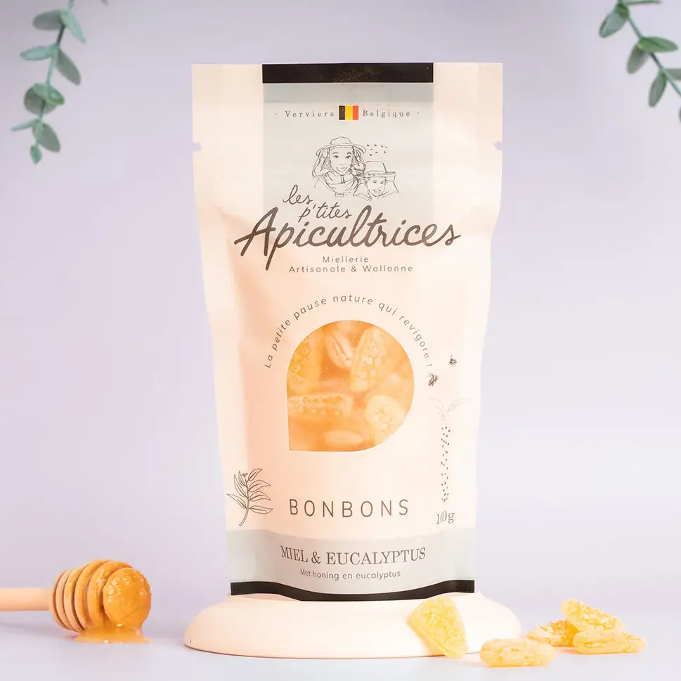 Bonbons au miel & Eucalyptus – Les P’tites Apicultrices
