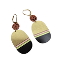 Boucles d’oreilles colorées léopard SEDONA - RB18