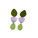 Boucles d’oreilles longues colorées IDOL - circé- RB08